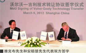 沃尔沃与吉利深化技术共享，共同驱动未来出行新篇章
